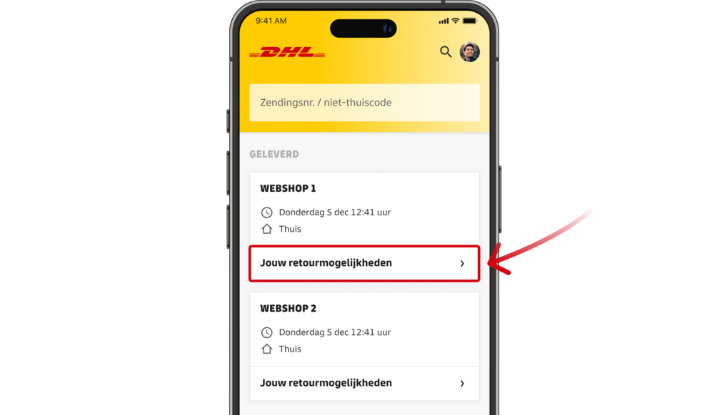 Jij bepaalt waar en wanneer jouw pakket wordt bezorgd | DHL eCommerce